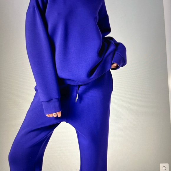 GREY LAB Vibrant Violet Jogger Set - Picture 3 of 5